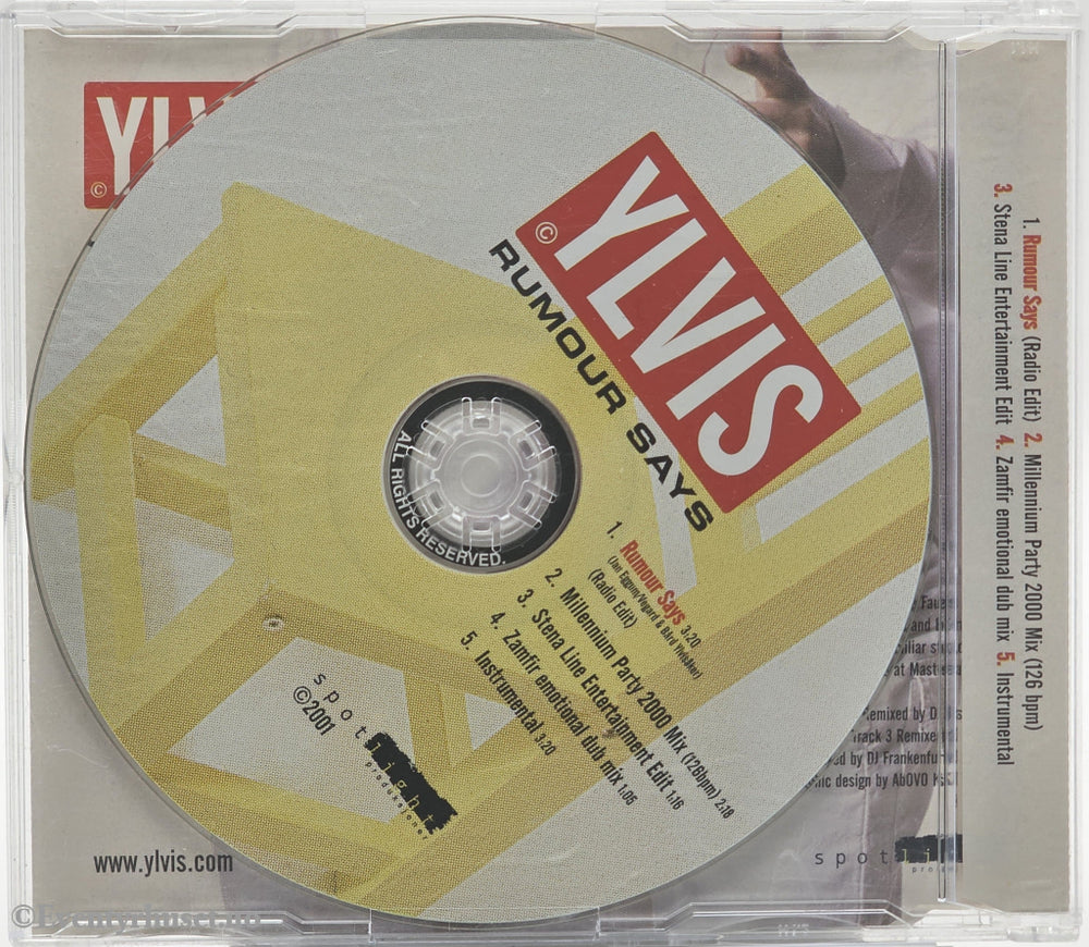 Ylvis - Rumour Says 2004 . Musikk-CD.