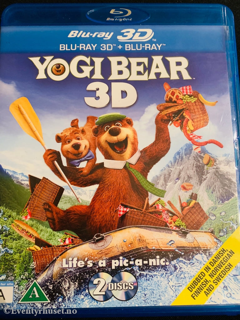 Yogi Bear 3D. Blu-Ray. Blu-Ray Disc