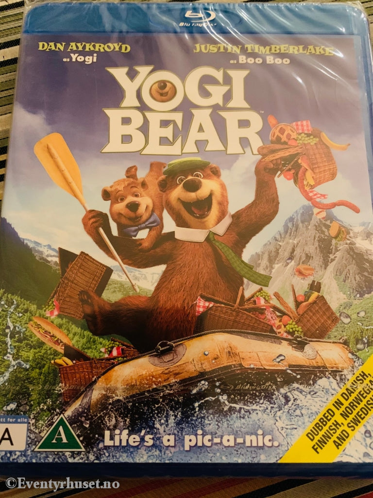 Yogi Bear. Blu-Ray. Ny I Plast! Blu-Ray Disc