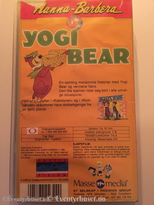 Yogi Bear. Vhs. Vhs