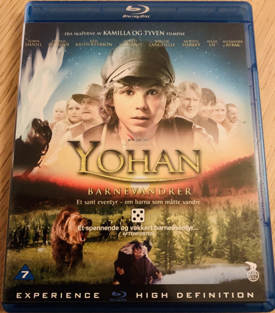 Yohan Barnevandrer. Blu-Ray. Blu-Ray Disc