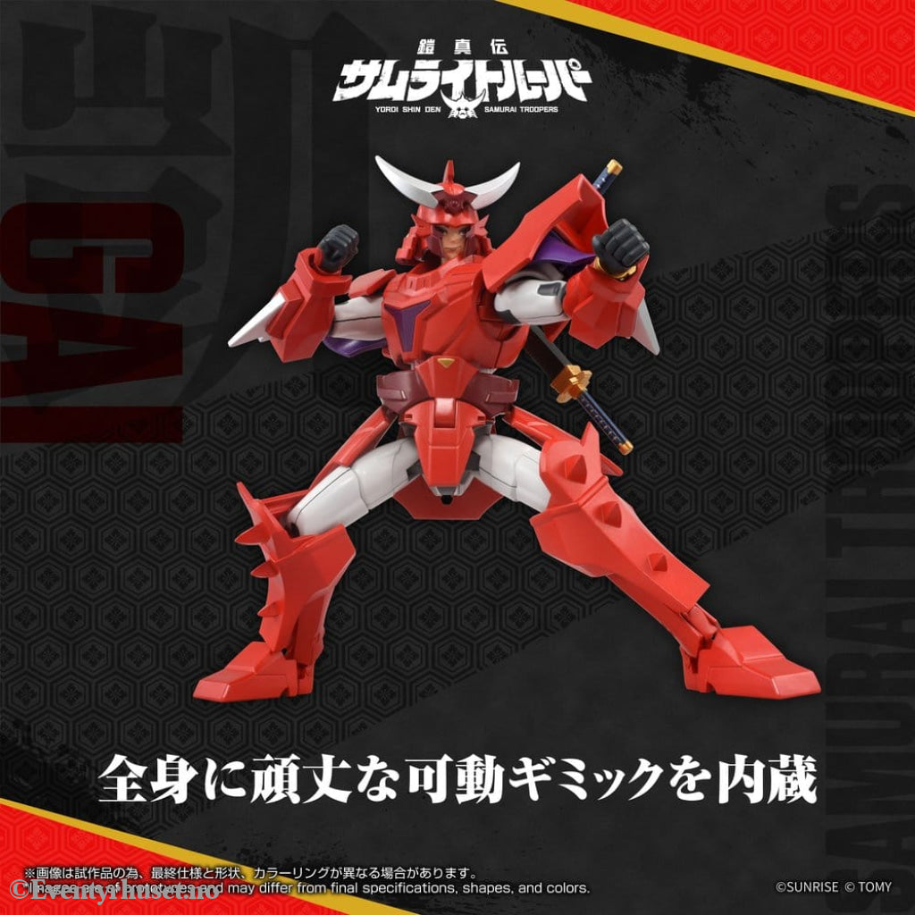 Yoroi Shin Den Samurai Troopers Toyrise Action Figure Gai of the Heat 15 cm Toys