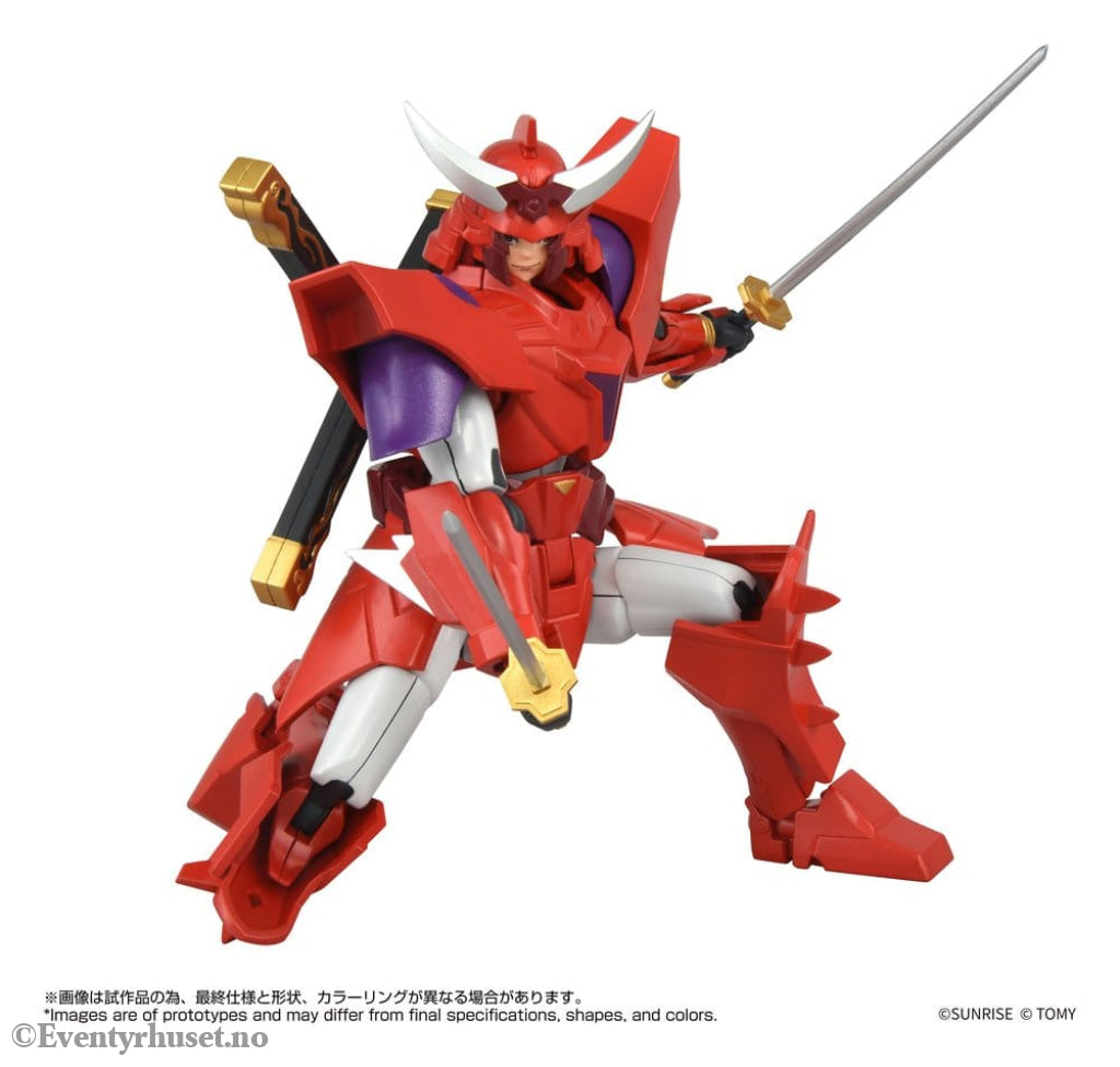 Yoroi Shin Den Samurai Troopers Toyrise Action Figure Gai of the Heat 15 cm Toys