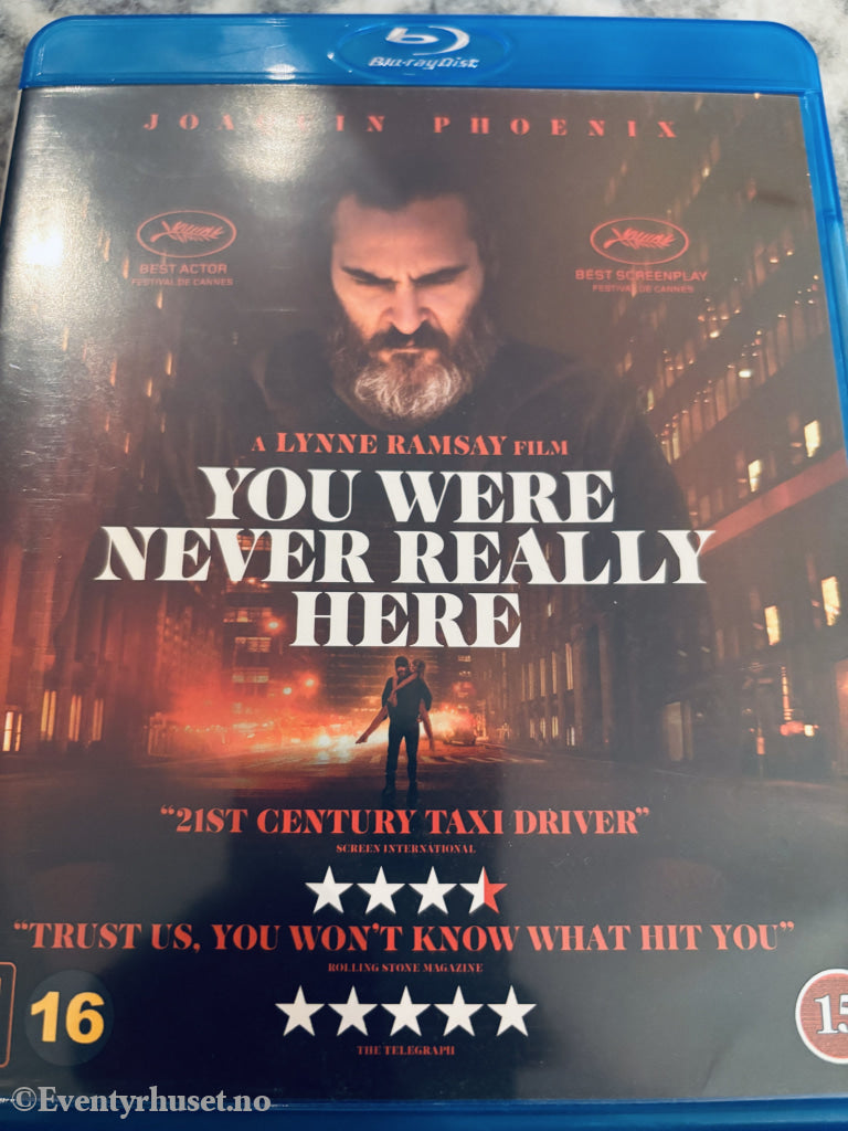 You Were Never Really Here. Blu-ray.