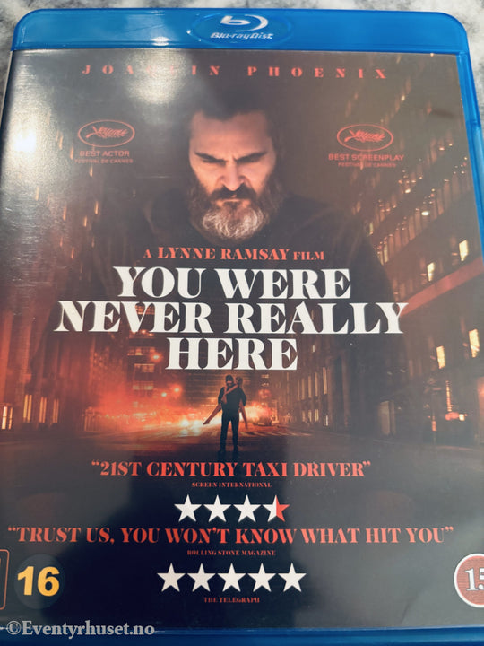 You Were Never Really Here. Blu-ray.