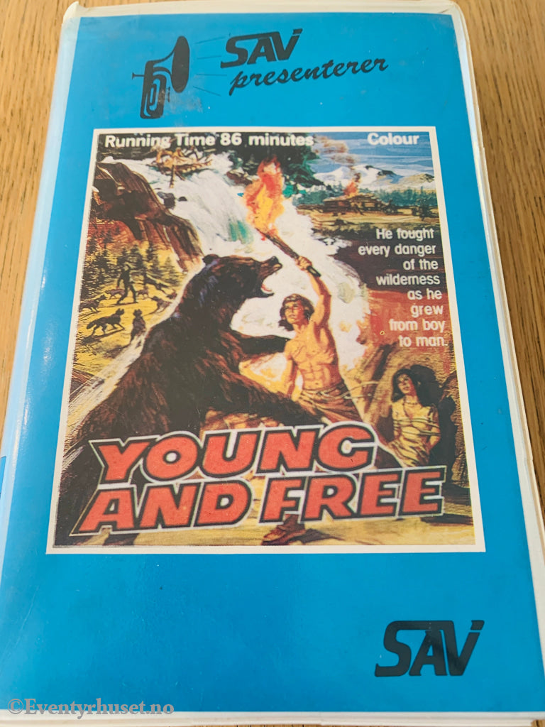 Young And Free. Vhs Big Box. Box