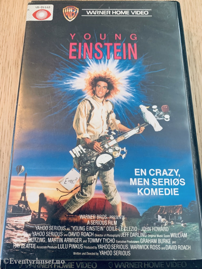 Young Einstein. 1988. Vhs Big Box.
