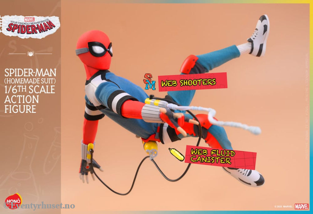 Your Friendly Neighborhood Spider-Man Action Figure 1/6 Spider-Man (Homemade Suit) 29 cm Toys