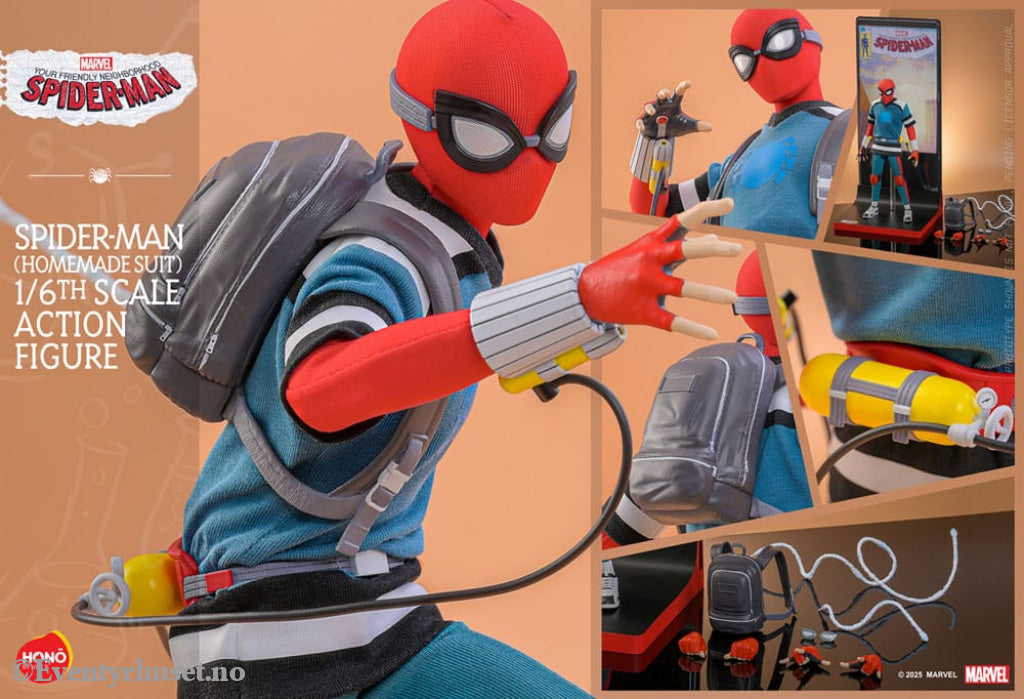 Your Friendly Neighborhood Spider-Man Action Figure 1/6 Spider-Man (Homemade Suit) 29 cm Toys