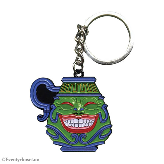 Yu-Gi-Oh! Metal Keychain Pot of Greed Limited Edition Fashion & Accessories