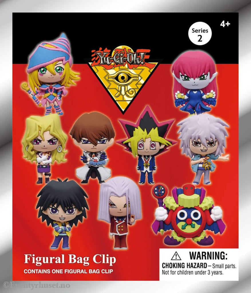Yu-Gi-Oh PVC Bag Clips Series 2 Display (24) Fashion & Accessories
