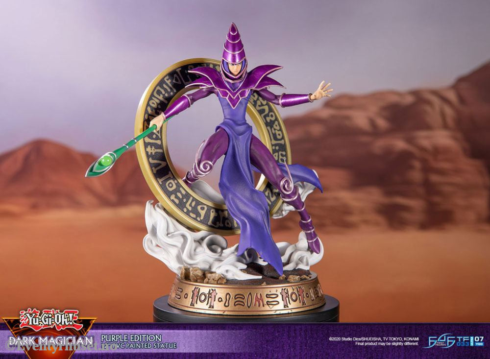 Yu-Gi-Oh! PVC Statue Dark Magician Purple Version 29 cm Manga & Anime