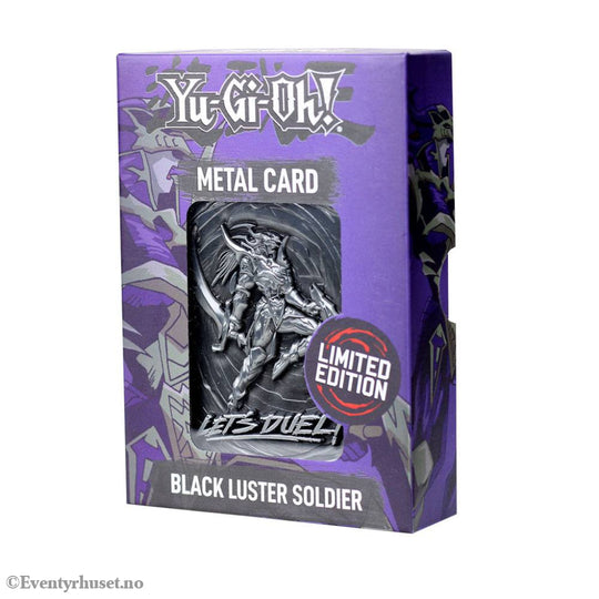 Yu-Gi-Oh! Replica Card Black Luster Soldier Limited Edition Manga & Anime