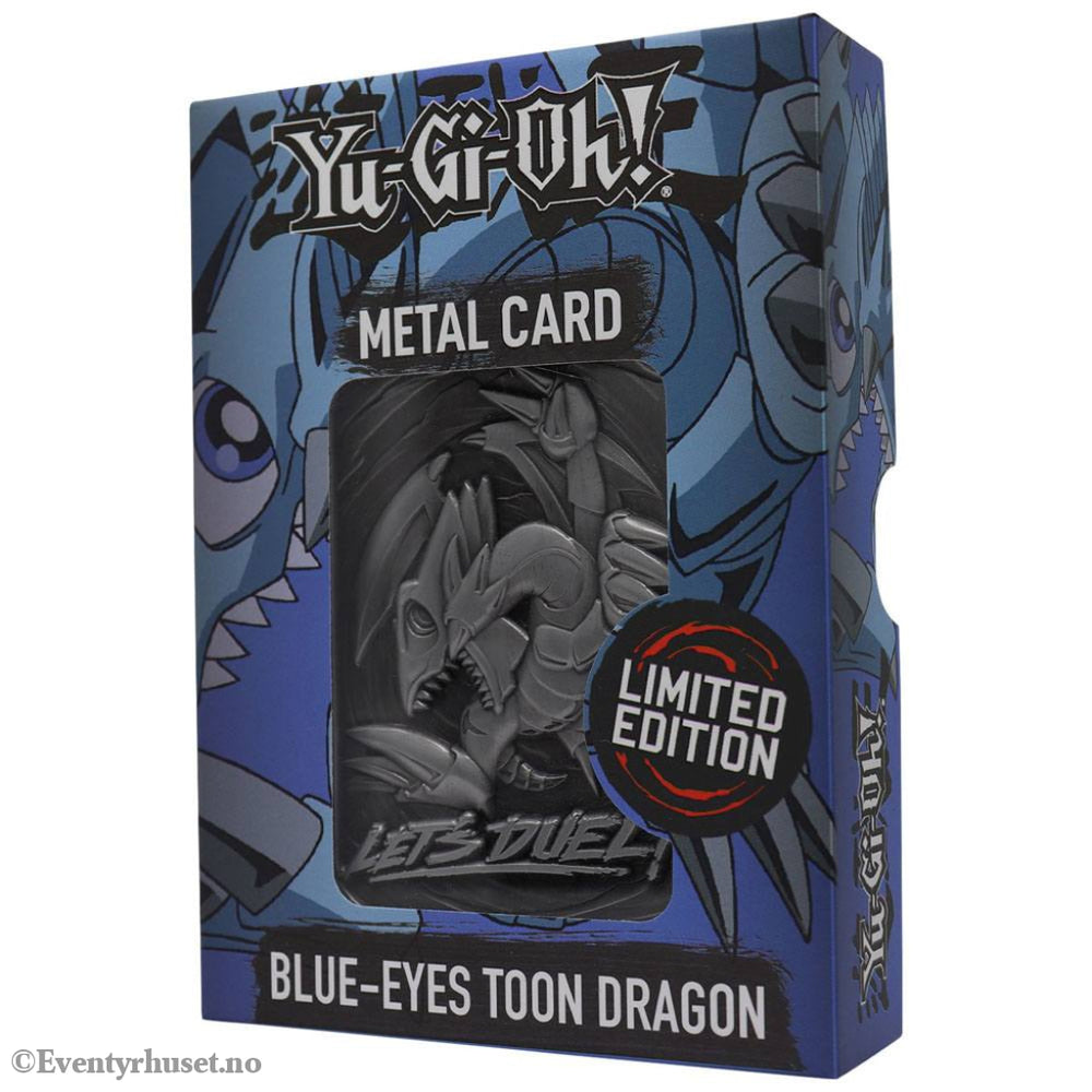 Yu-Gi-Oh! Replica Card Blue Eyes Toon Dragon Limited Edition Manga & Anime