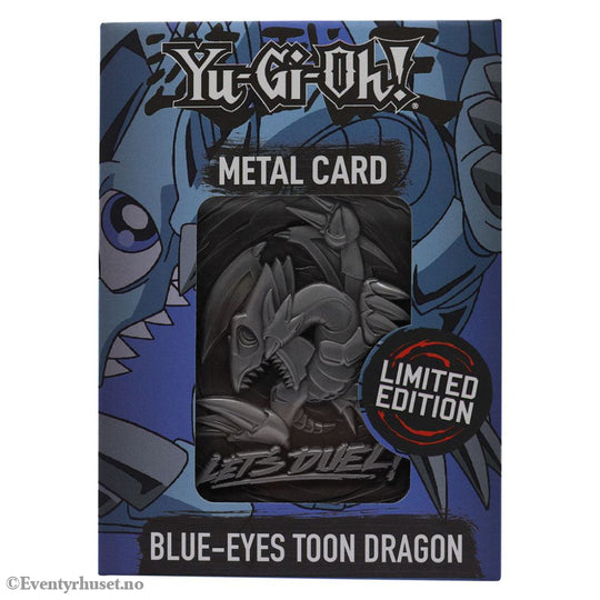 Yu-Gi-Oh! Replica Card Blue Eyes Toon Dragon Limited Edition Manga & Anime