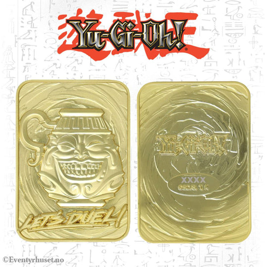 Yu-Gi-Oh! Replica Card Pot of Greed (gold plated) Manga & Anime