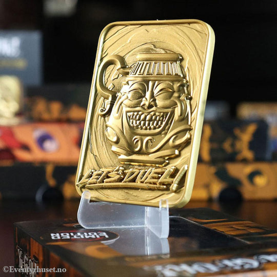 Yu-Gi-Oh! Replica Card Pot of Greed (gold plated) Manga & Anime