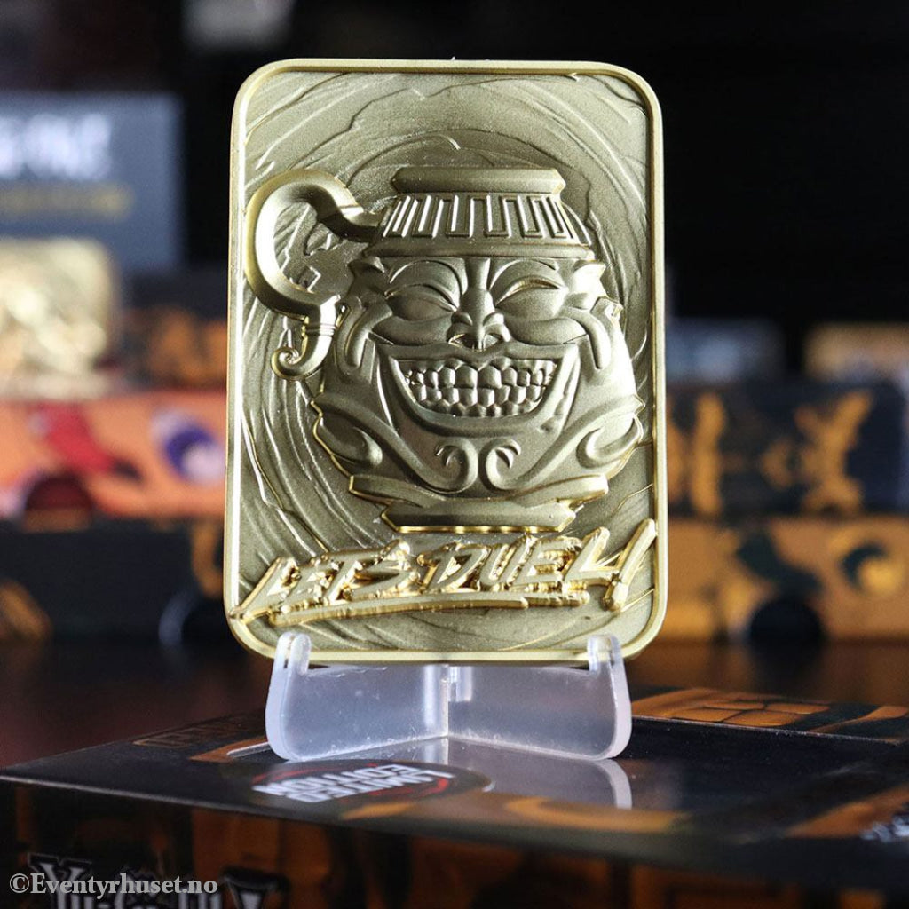 Yu-Gi-Oh! Replica Card Pot of Greed (gold plated) Manga & Anime