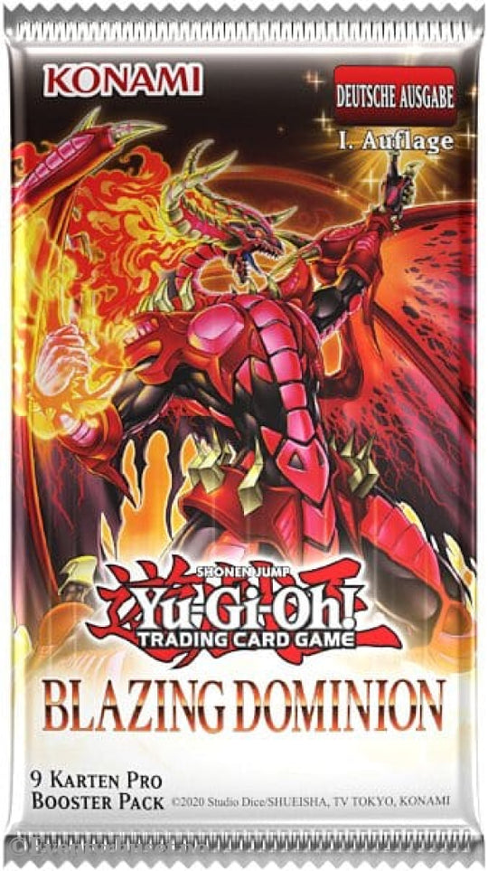 Yu-Gi-Oh! TCG Blazing Dominion Booster Display (24) *German Version* Games