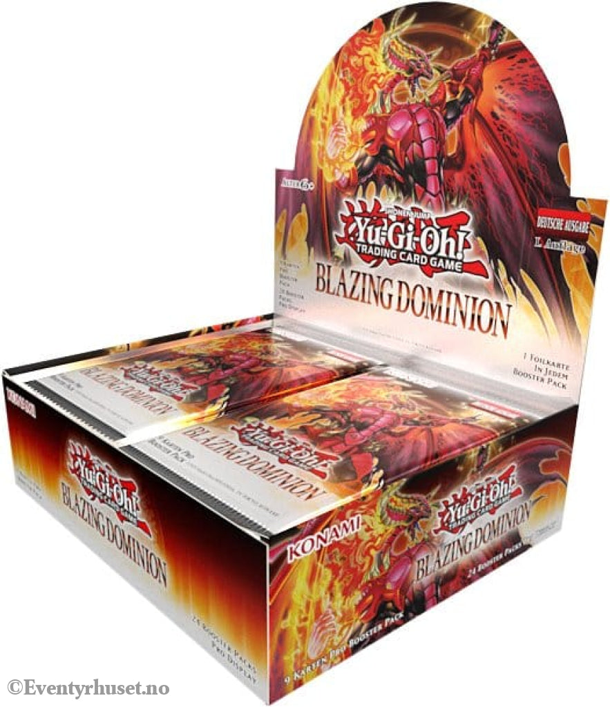 Yu-Gi-Oh! TCG Blazing Dominion Booster Display (24) *German Version* Games