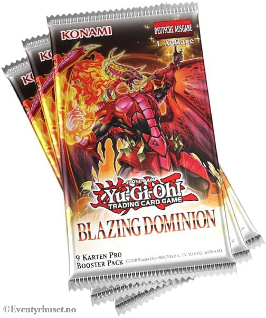 Yu-Gi-Oh! TCG Blazing Dominion Booster Display (24) *German Version* Games