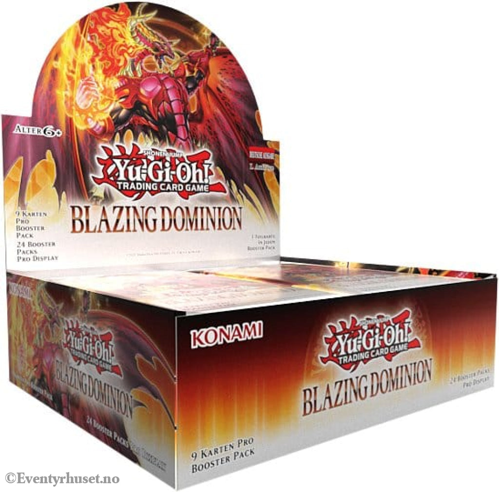 Yu-Gi-Oh! TCG Blazing Dominion Booster Display (24) *German Version* Games