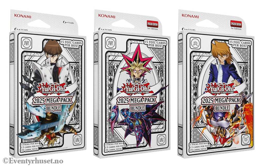Yu-Gi-Oh! TCG Mega-Packs 2025 Bundles Display (12) *English Edition* Games