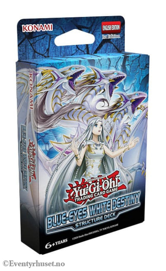 Yu-Gi-Oh! TCG Structure Deck: Blue-Eyes White Destiny Display (8) *English Version* Games