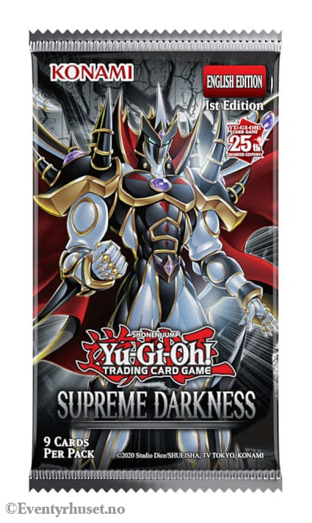 Yu-Gi-Oh! TCG Supreme Darkness Booster. Mint In Sealed Box (MISB)! Samlekort