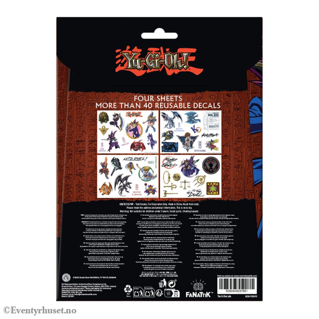 Yu-Gi-Oh! Tech Sticker Pack Home & Gifts