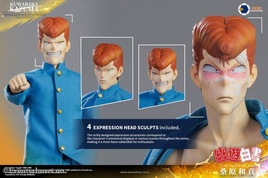 Yu Yu Hakusho Action Figure 1/6 Kazuma Kuwabara 30 cm Manga & Anime