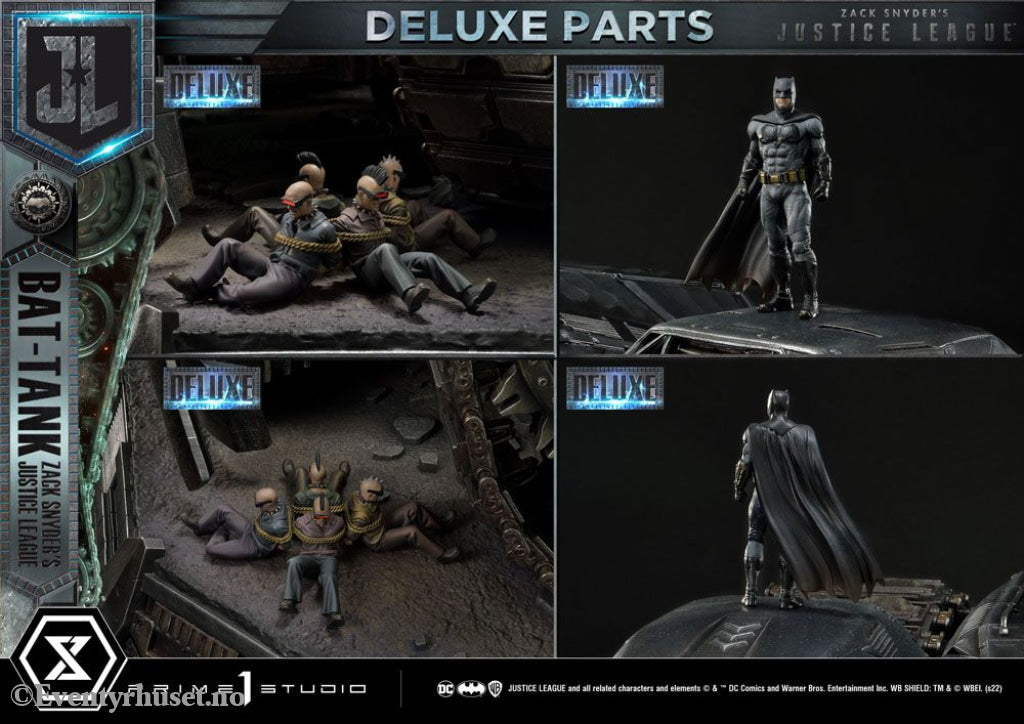 Zack Snyder’s Justice League Museum Masterline Diorama Bat-Tank Deluxe Version 36 cm Collectibles