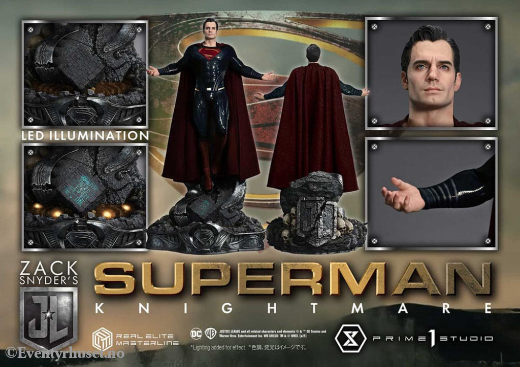 Zack Snyder’s Justice League Real Elite Masterline Series Statue 1/3 Superman Knightmare Color Edition 95 cm