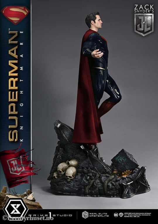 Zack Snyder’s Justice League Real Elite Masterline Series Statue 1/3 Superman Knightmare Color Edition Deluxe Bonus