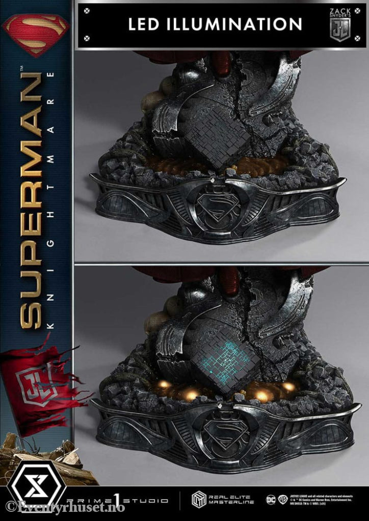 Zack Snyder’s Justice League Real Elite Masterline Series Statue 1/3 Superman Knightmare Color Edition Deluxe Bonus