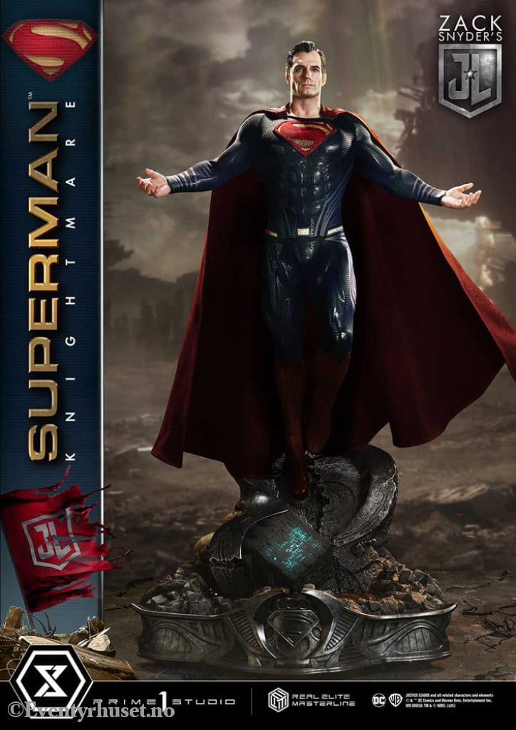 Zack Snyder’s Justice League Real Elite Masterline Series Statue 1/3 Superman Knightmare Color Edition Deluxe Bonus