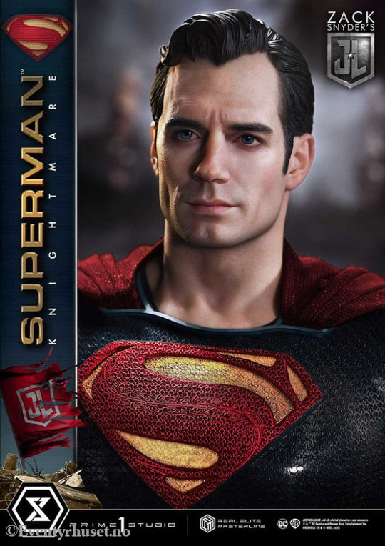 Zack Snyder’s Justice League Real Elite Masterline Series Statue 1/3 Superman Knightmare Color Edition Deluxe Bonus