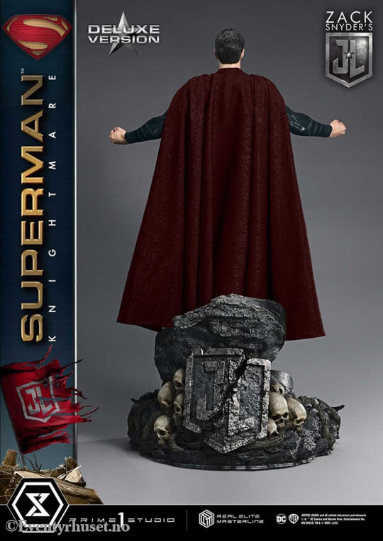 Zack Snyder’s Justice League Real Elite Masterline Series Statue 1/3 Superman Knightmare Color Edition Deluxe Bonus