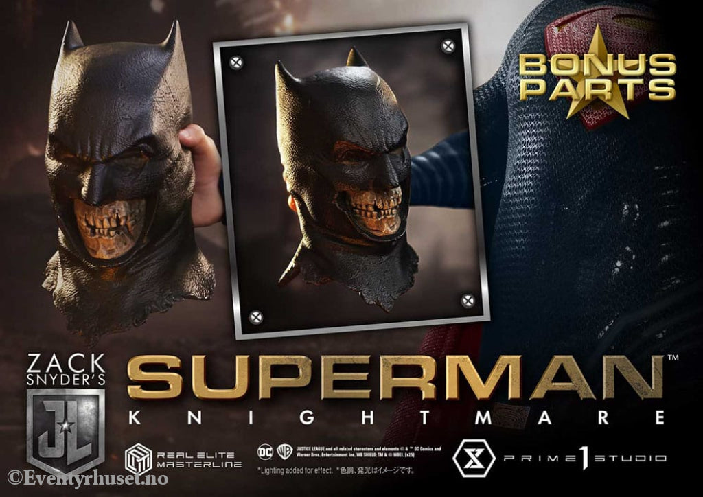 Zack Snyder’s Justice League Real Elite Masterline Series Statue 1/3 Superman Knightmare Color Edition Deluxe Bonus