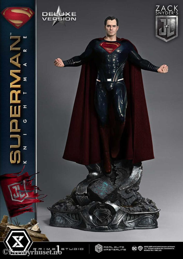 Zack Snyder’s Justice League Real Elite Masterline Series Statue 1/3 Superman Knightmare Color Edition Deluxe Bonus