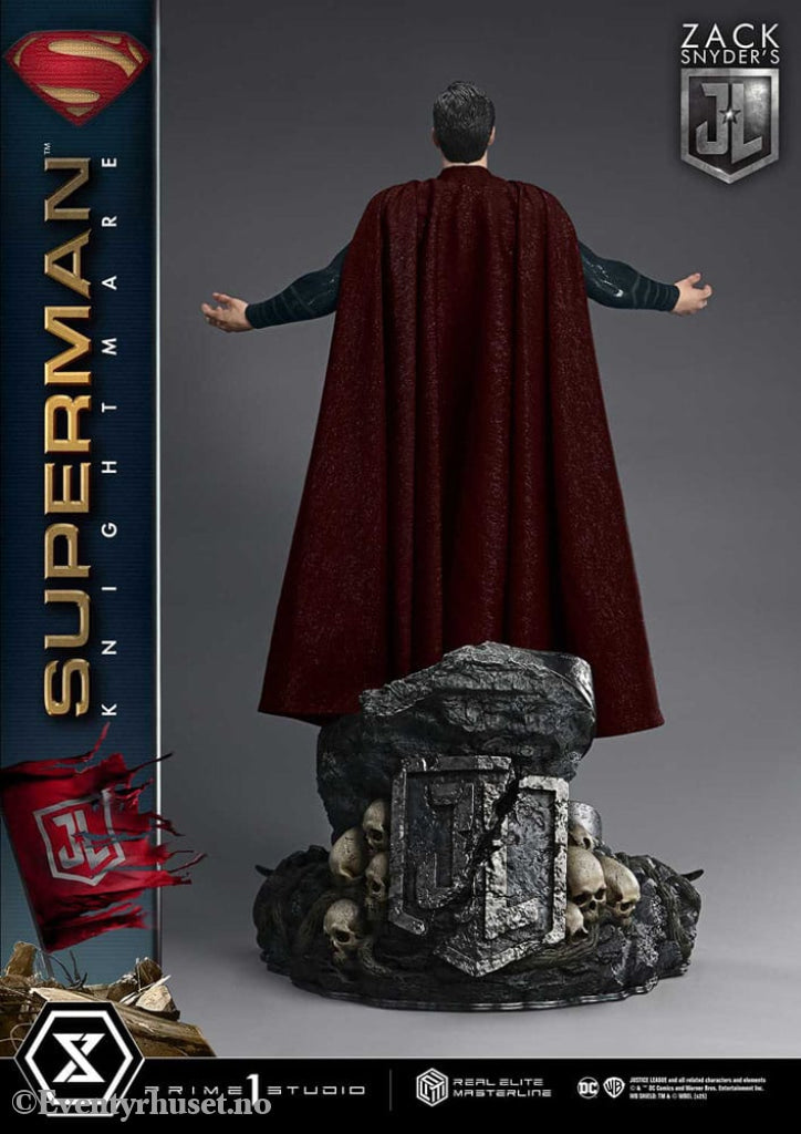 Zack Snyder’s Justice League Real Elite Masterline Series Statue 1/3 Superman Knightmare Color Edition Deluxe Bonus