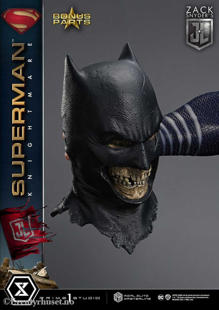 Zack Snyder’s Justice League Real Elite Masterline Series Statue 1/3 Superman Knightmare Color Edition Deluxe Bonus