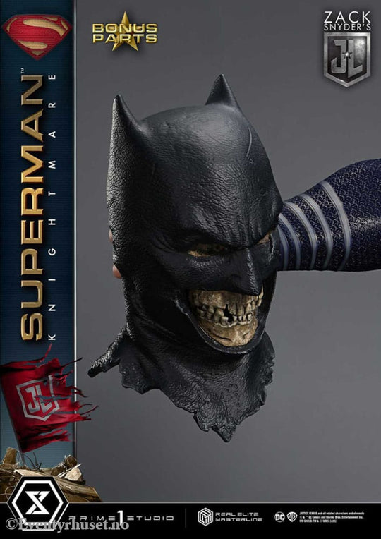 Zack Snyder’s Justice League Real Elite Masterline Series Statue 1/3 Superman Knightmare Color Edition Deluxe Bonus