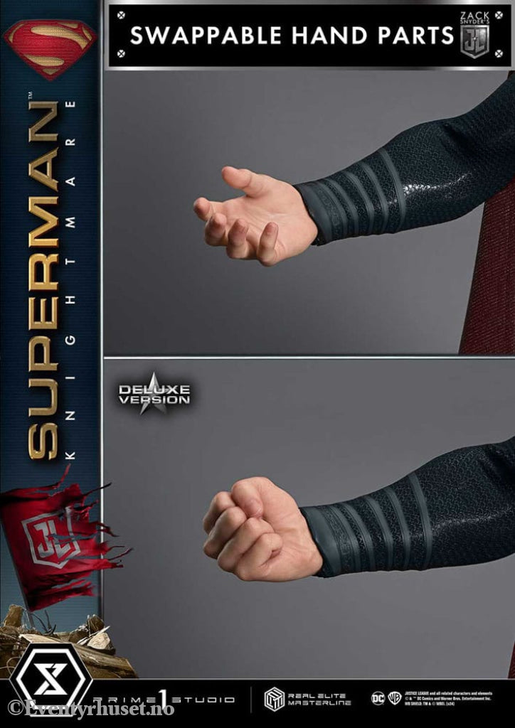 Zack Snyder’s Justice League Real Elite Masterline Series Statue 1/3 Superman Knightmare Color Edition Deluxe Bonus