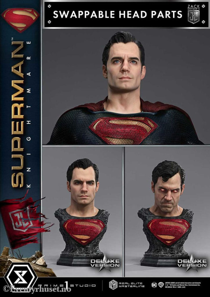 Zack Snyder’s Justice League Real Elite Masterline Series Statue 1/3 Superman Knightmare Color Edition Deluxe Ver. 95