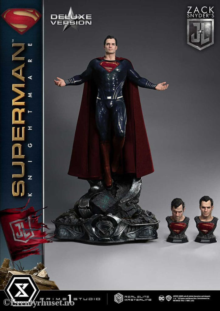Zack Snyder’s Justice League Real Elite Masterline Series Statue 1/3 Superman Knightmare Color Edition Deluxe Ver. 95