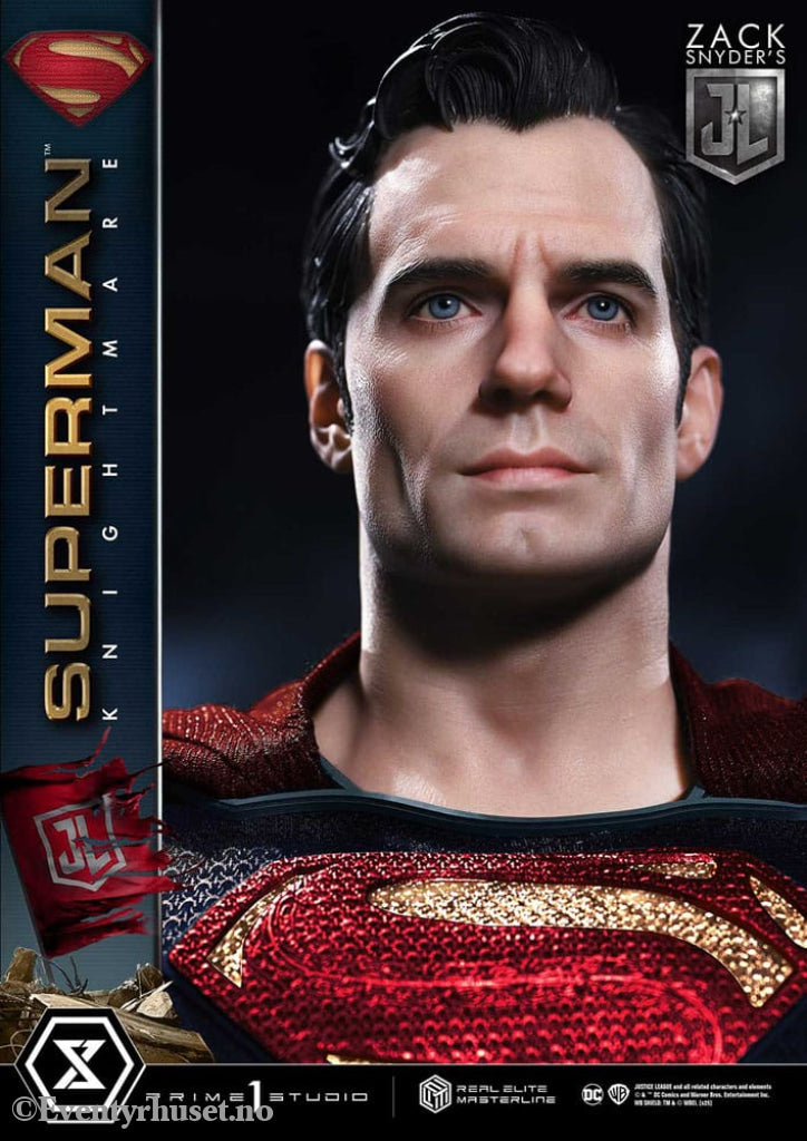 Zack Snyder’s Justice League Real Elite Masterline Series Statue 1/3 Superman Knightmare Color Edition Deluxe Ver. 95