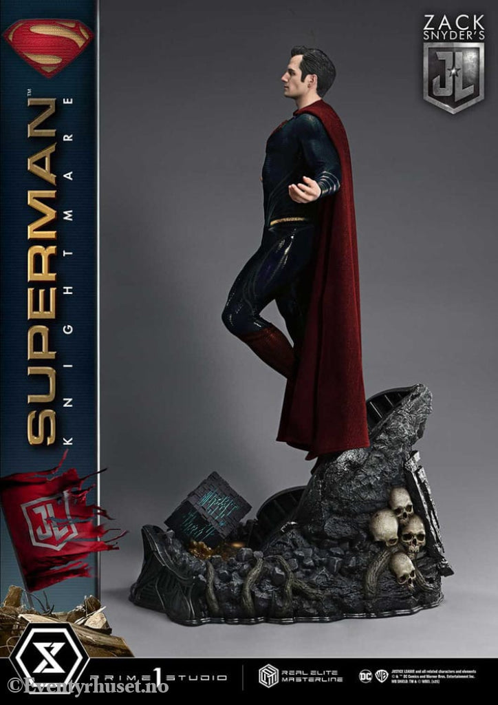 Zack Snyder’s Justice League Real Elite Masterline Series Statue 1/3 Superman Knightmare Color Edition Deluxe Ver. 95