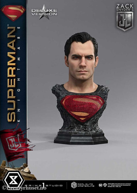 Zack Snyder’s Justice League Real Elite Masterline Series Statue 1/3 Superman Knightmare Color Edition Deluxe Ver. 95