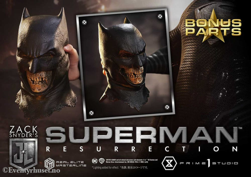 Zack Snyder’s Justice League Real Elite Masterline Series Statue 1/3 Superman Resurrection Deluxe Bonus Ver. 95 cm